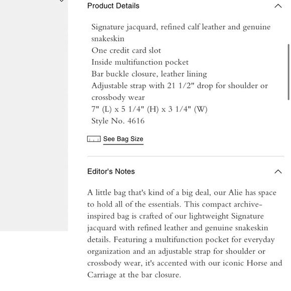 Coach Alie Shoulder Bag 18 In Signature Jacquard With Snakeskin Detail - Picture 13 of 13